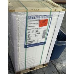 Qty 1 Pallet Pacesetter 23 x 35 Gloss Cover Paper 3500 Sheets