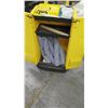 Image 2 : Yellow Plastic Pig Spill Caddy Cabinet w/ Pig Absorbent Socks