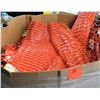 Image 1 : Qty 1 Box Orange Safety Netting Construction Fence