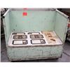 Image 1 : Metal Rolling Shop Cart w/ Box Designs & Bottom Shelf Storage