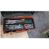 Image 2 : Qty 3 Tool Boxes w/ Misc Tools - Socket Wrenches, Funnel, Misc Tools