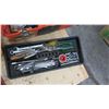 Image 5 : Qty 3 Tool Boxes w/ Misc Tools - Socket Wrenches, Funnel, Misc Tools