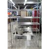 Image 1 : Tall Standing Metal 6 Shelf Shelving Unit Assembled