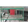 Image 4 : Foster Equipment Angle Rolling Mobile 7 Step Steel Safety Ladder