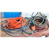 Image 1 : Qty 4 Air Hoses w/ Hose Fittings