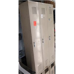 Qty 1 Unit w/ 3 Metal Storage Lockers