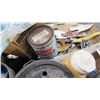 Image 3 : Hobart Stick Electrodes, Jackson Welding Mask Helmet, Floor Enamel, etc