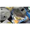 Image 5 : Hobart Stick Electrodes, Jackson Welding Mask Helmet, Floor Enamel, etc