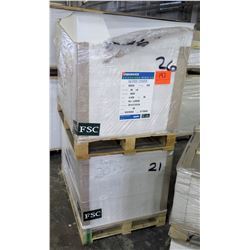 Qty 2 Pallets Endurance Xpedex & Endurance Veritiv Gloss Cover Paper