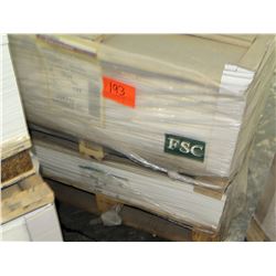 Qty 2 Pallets Pacesetter Matte 19 x 25 & FSC Paper