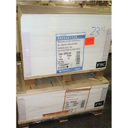 Qty 2 Pallets Pacesetter Gloss Text & Silk Text Paper