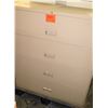 Image 1 : Qty 2 Metal 4-Drawer Standing Lateral Legal Filing Cabinet