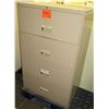 Image 1 : Qty 2 Metal 5-Drawer Standing Lateral Legal Filing Cabinet
