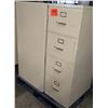Image 1 : Qty 3 Metal 4 Drawer Standing Filing Cabinets