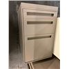 Image 3 : Qty 3 Metal Filing Cabinets w/ Drawers, 1 Tall Metal Cabinet
