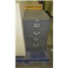 Image 2 : Metal 3 Drawer Lateral Legal Filing Cabinet & 2 Drawer Black Filing Cabinet