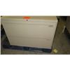 Image 2 : Qty 2 Metal 2 Drawer Standing Lateral Legal Filing Cabinets