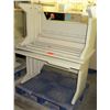 Image 1 : Qty 2 White Plastic Stackable Shop Desk Work Tables