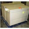 Image 1 : Qty 2 Metal Lateral Legal 2 Drawer Filing Cabinets