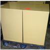 Image 1 : Qty 3 Misc Metal File Cabinet - 1 Short 2 Drawer, etc