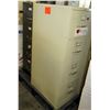 Image 1 : Qty 3 Metal 4 Drawer Filing Cabinets - 1 Beige/1 Drk Gray/1 Brown