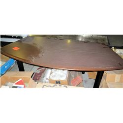 Curved Wood Shop Wooden Table