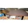 Image 1 : Curved Wood Shop Wooden Table