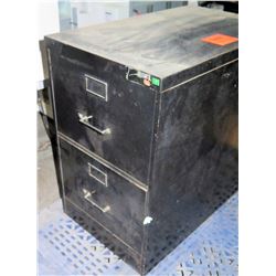 Metal 2 Drawer Short Filing Cabinet