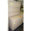 Image 1 : Metal 4 Drawer Lateral Legal File Cabinet & 2 Drawer Lateral Cabinet