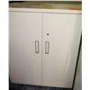 Image 1 : Qty 2 Metal Storage Cabinet w/ 2 Doors