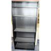 Image 1 : Tall Black 5 Tier Shelving Unit Shelf