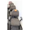 Image 1 : Qty 4 Office Desk Chairs w/ Arm Rests