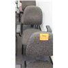 Image 2 : Qty 4 Office Desk Chairs w/ Arm Rests
