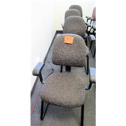 Qty 5 Office Desk Chairs w/ Arm Rests