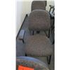 Image 2 : Qty 5 Office Desk Chairs w/ Arm Rests
