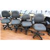 Image 1 : Qty 4 Rolling Office Desk Chairs w/ Arm Rests on Wheels