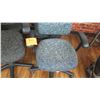 Image 2 : Qty 4 Rolling Office Desk Chairs w/ Arm Rests on Wheels