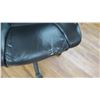 Image 2 : Tall Faux Leather Rolling Office Executive Chair w/ Arm Rests on Wheels