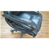 Image 3 : Tall Faux Leather Rolling Office Executive Chair w/ Arm Rests on Wheels