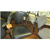 Image 2 : Qty 3 Misc Rolling Office Task Chairs - 2 w/ No Arm Rests
