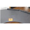 Image 2 : Curved Wood Shop Office Wooden Table Black