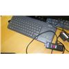 Image 2 : Qty 2 Logitech Computer Monitors & Keyboards Sets w/ Lenovo Flash Drive