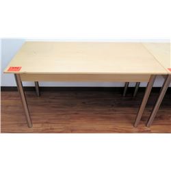 Metal-Based Laminate Shop Office Wooden Table