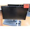 Image 1 : Qty 2 LG Computer Monitors, Keyboards & Mouse Sets