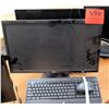 Image 1 : Qty 2 LG Computer Monitors, Keyboards & Mouse Sets
