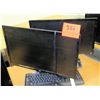Image 1 : Qty 2 LG Computer Monitors & Keyboards Sets