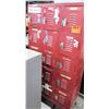 Image 1 : Red Metal 15 Locker Storage Unit
