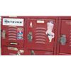 Image 2 : Red Metal 15 Locker Storage Unit