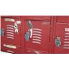 Image 3 : Red Metal 15 Locker Storage Unit