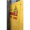 Image 2 : Yellow Metal Storage Cabinet for Flammable Storage & Tall Metal Unit